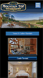 Mobile Screenshot of mountaintopcabinrentals.com
